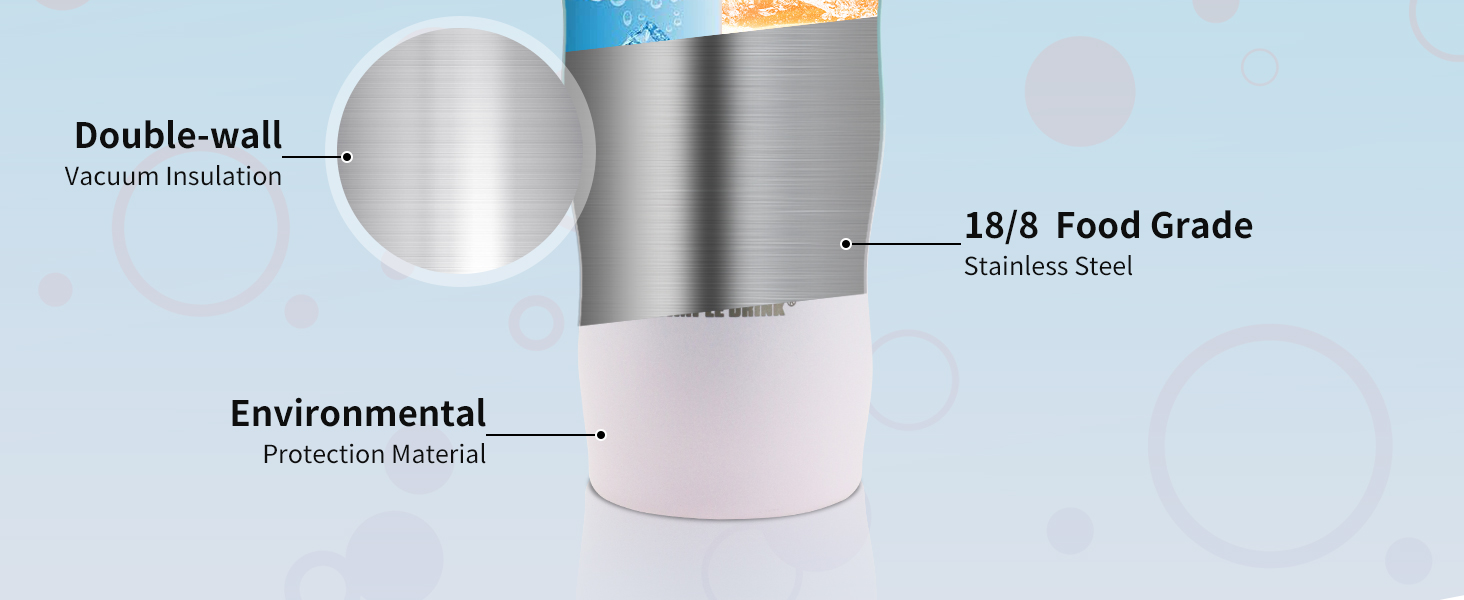 stainless steel coffee mug; iced coffee mug; travel coffee mug; coffee travel mug; stainless steel