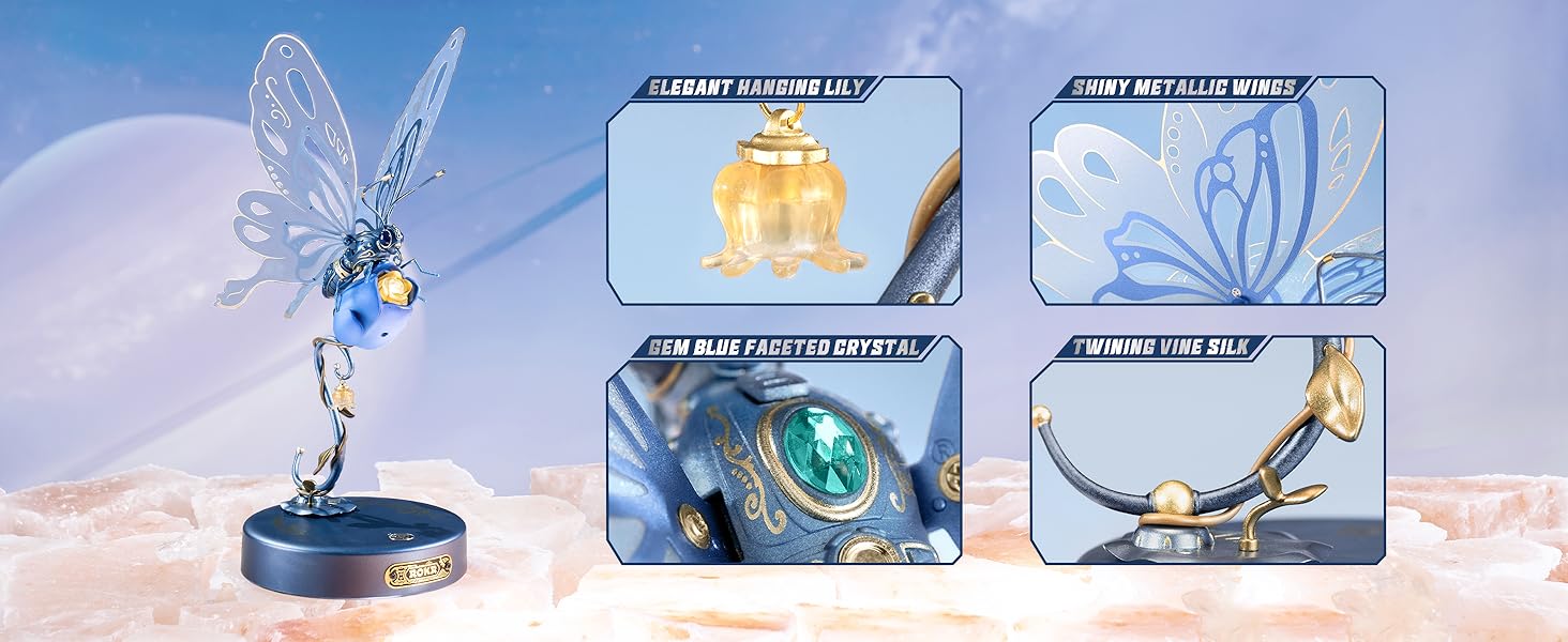 rokr 3d metal puzzles plastic model kit for adults stem gifts for teenage boys men diy crafts adults