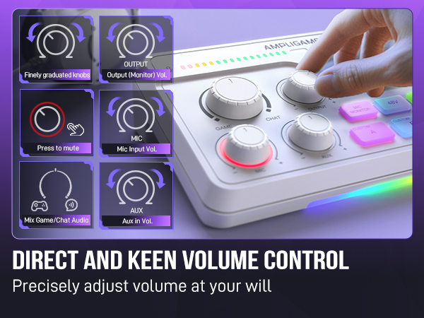 gaming audio mixer