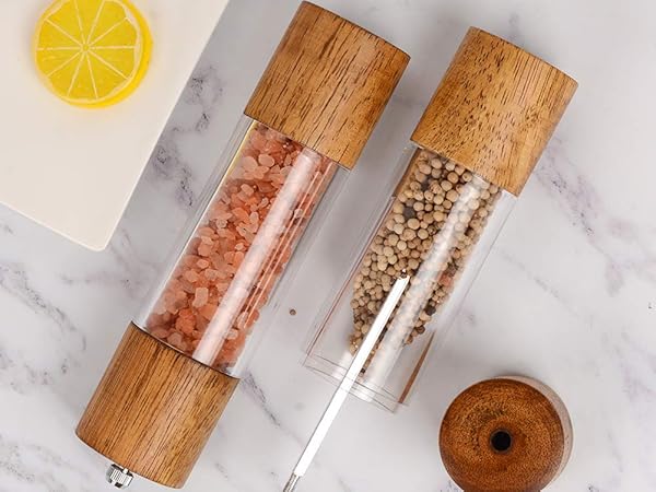salt and pepper grinder set