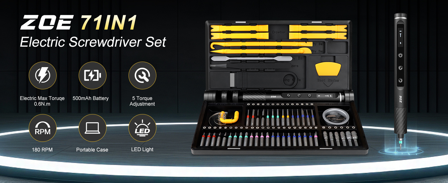 electric screwdriver set