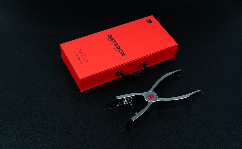 GATERON 3-in-1 Keycap and Switch Puller with Switch Opener Customization Tool