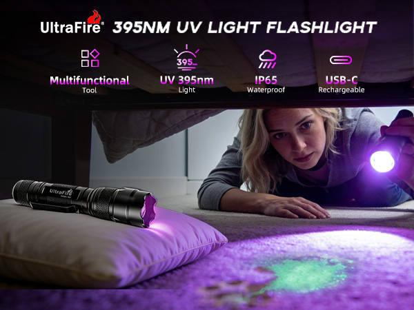 WF-502BX-395 UV Flashlight