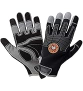 Global Glove Hot Rod Performance Mechanics Style Gloves, Flexible TPR Impact Protection and made ...