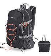 TREKOLOGY 30L Waterproof Lightweight Backpack – Foldable, Durable Daypack for Men &amp; Women with Ch...