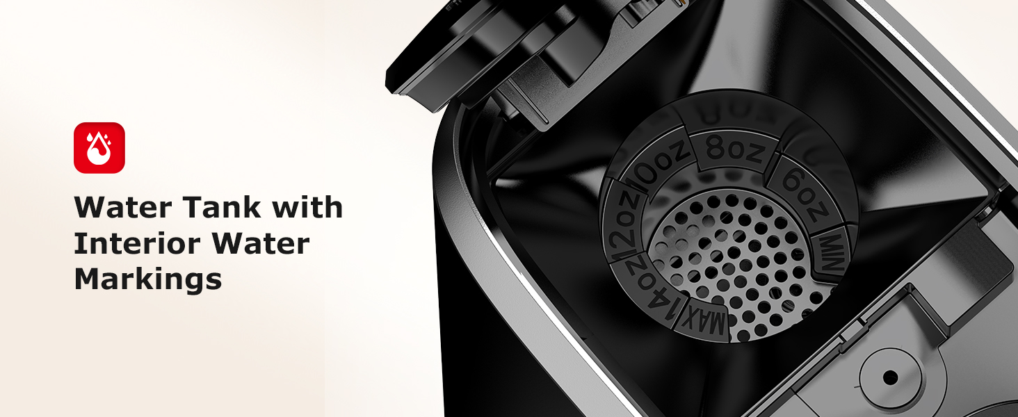 Water Tank with Water Markings