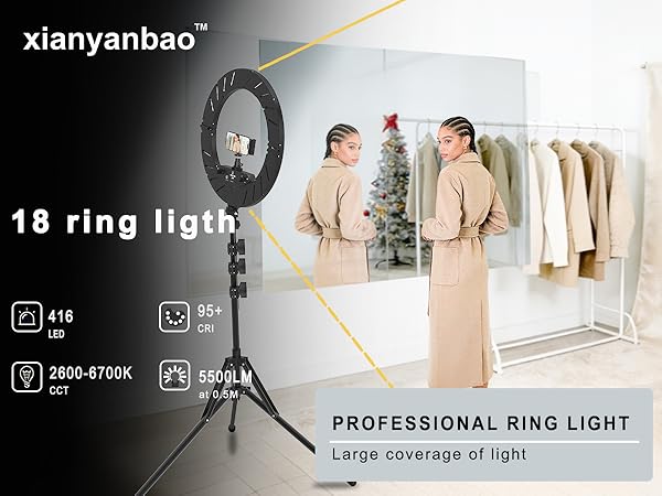 xianyanbao barber ring light