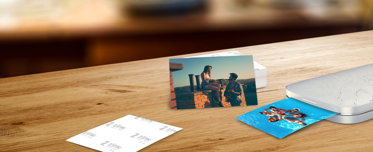 HP Sprocket 2x3" Premium Zink Sticky Back Photo Paper