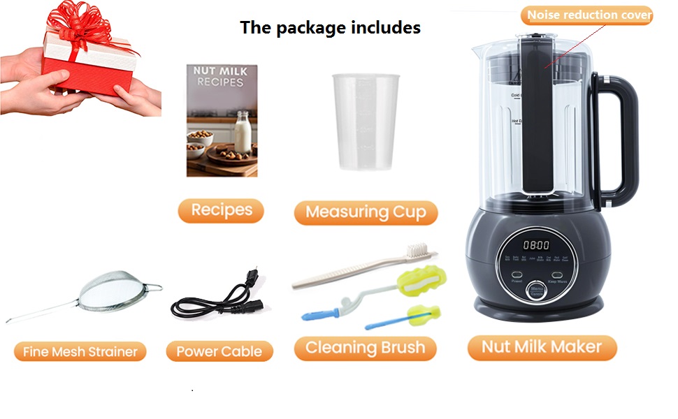 Plant nut milk machine package included