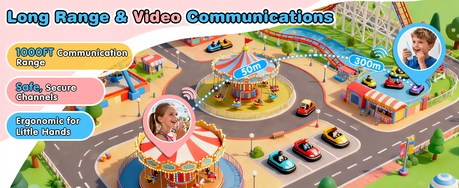 Video Walkie Talkies for Kids