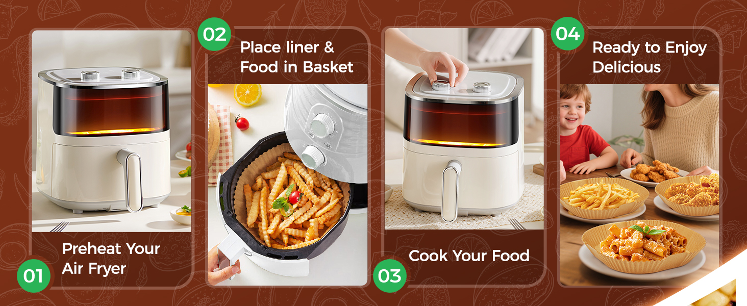 air fryer liners