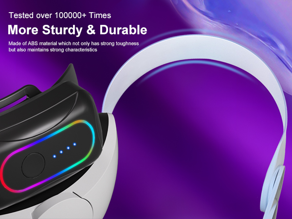 Easy Wear and Quick Adjustment: Easily put on and take off your Quest 3/3S