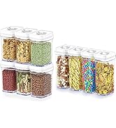 DWËLLZA KITCHEN Airtight Food Storage Containers Set - 10 PC Set - For Kitchen Pantry Organizatio...