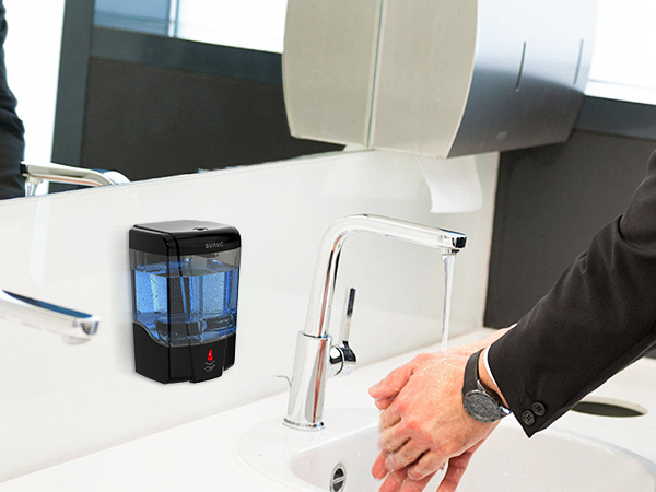soap dispenser wall mount automatic touchless