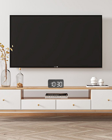 bedroom desk clock