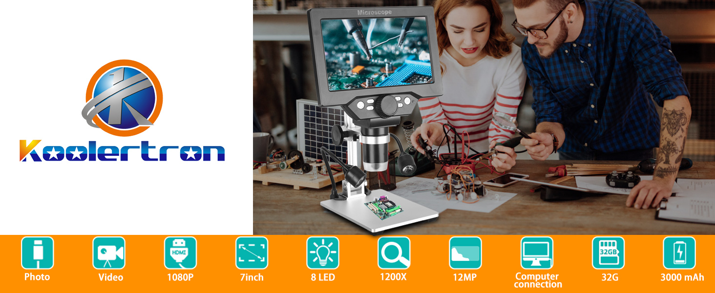 Koolertron Microscope