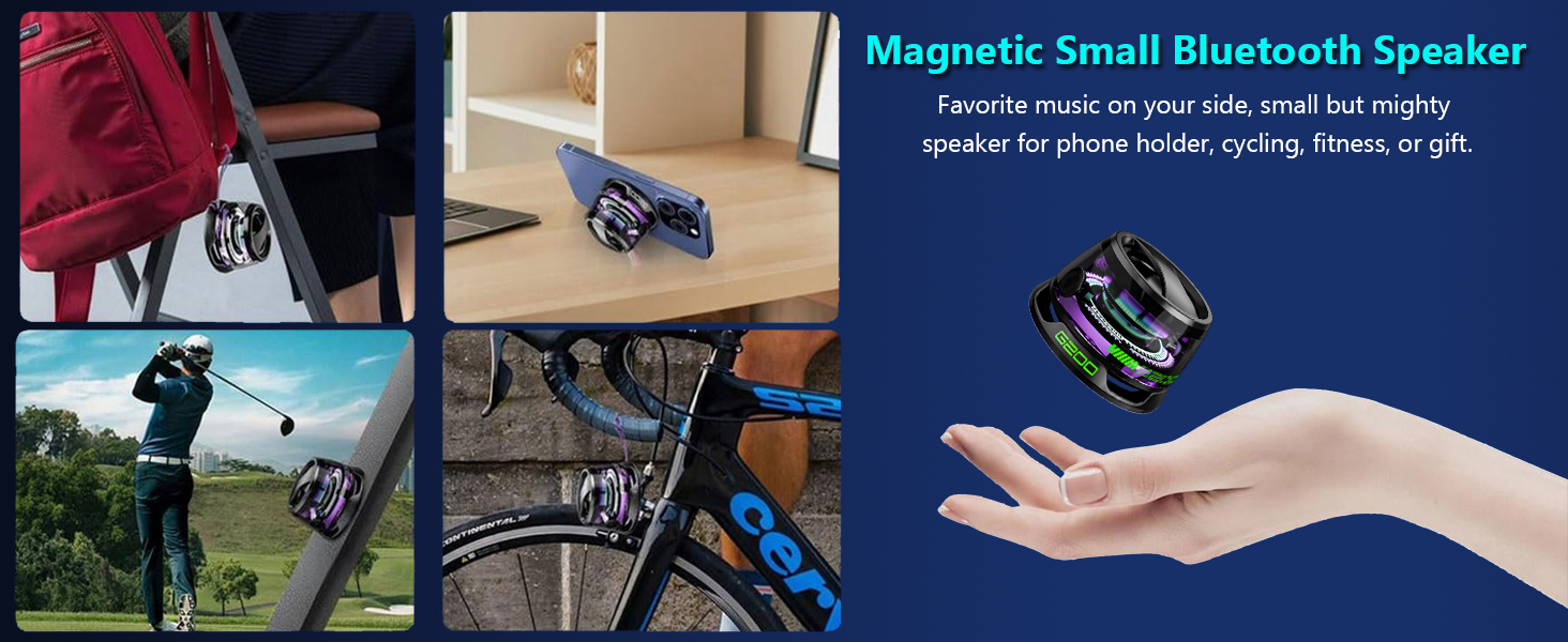 Magnetic Bluetooth Speaker