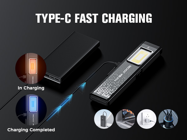 edc flashlight rechargeable