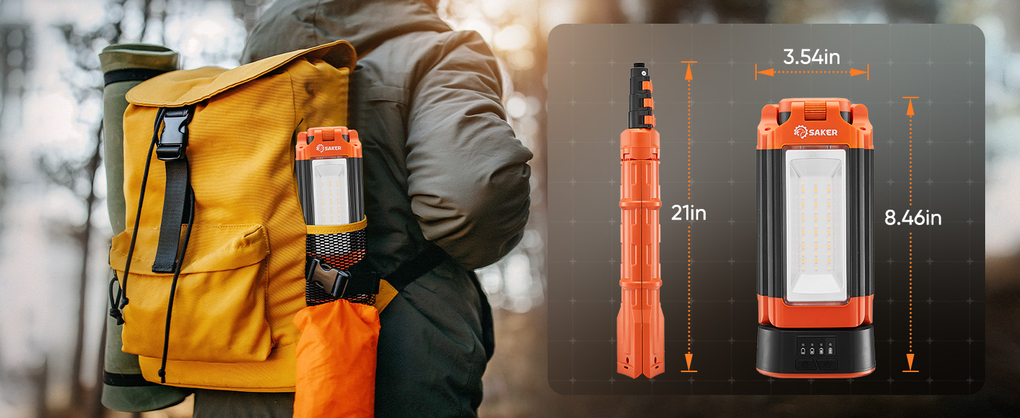 Portable camping light