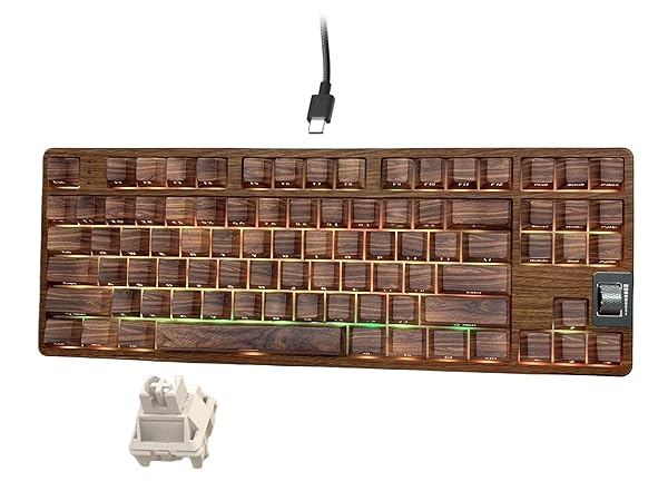 wood keyboard