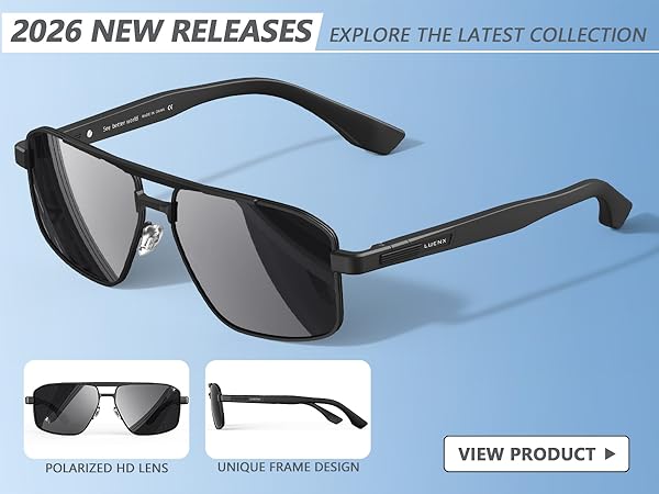 square aviator sunglasses for men