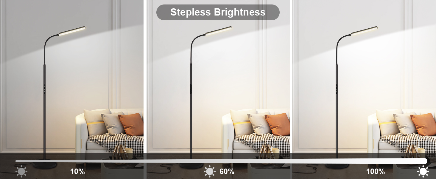 stepless brightness floor lamp