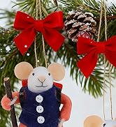 4 Pack Christmas Felt Mice