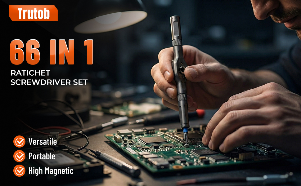 ratcheting screwdriver set magnetic