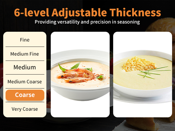 Electric Salt and Pepper Grinder Set