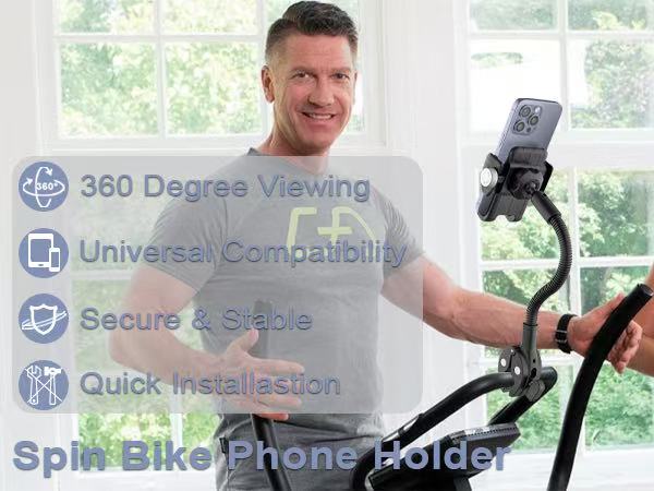 phone holder for treadmill