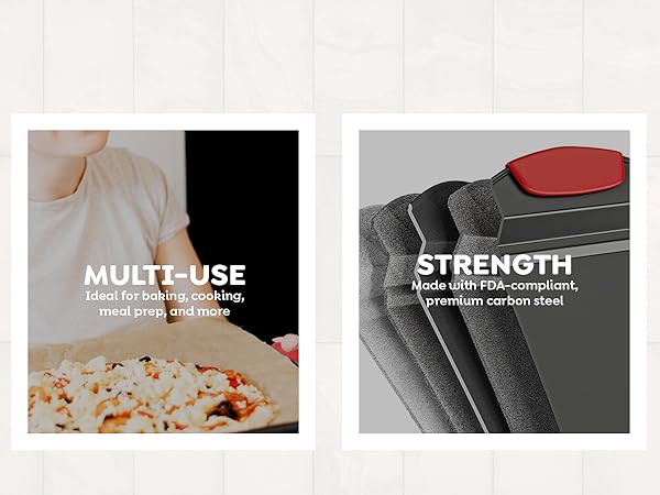 Multi-Use with layers for strengthening