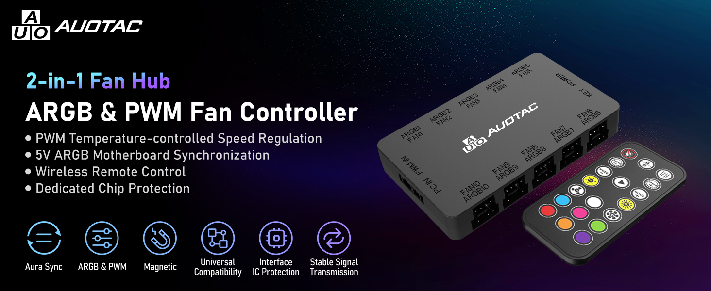 ARGB Fan Hub