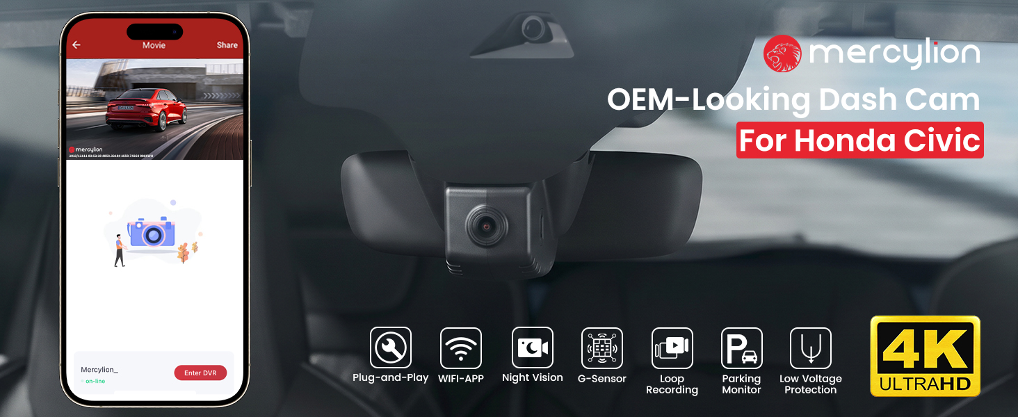 Civic dash cam