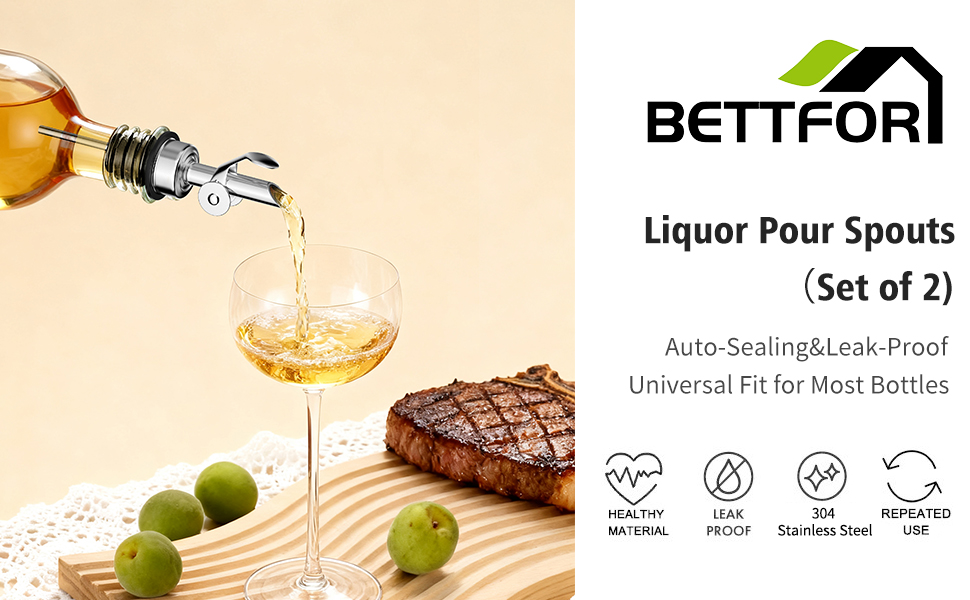 Use a silver decanter to pour wine into the glass. Next to it are steak and scattered pickled plums.