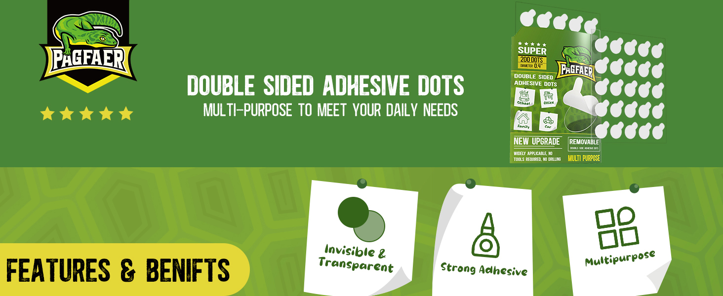 adhesive dots