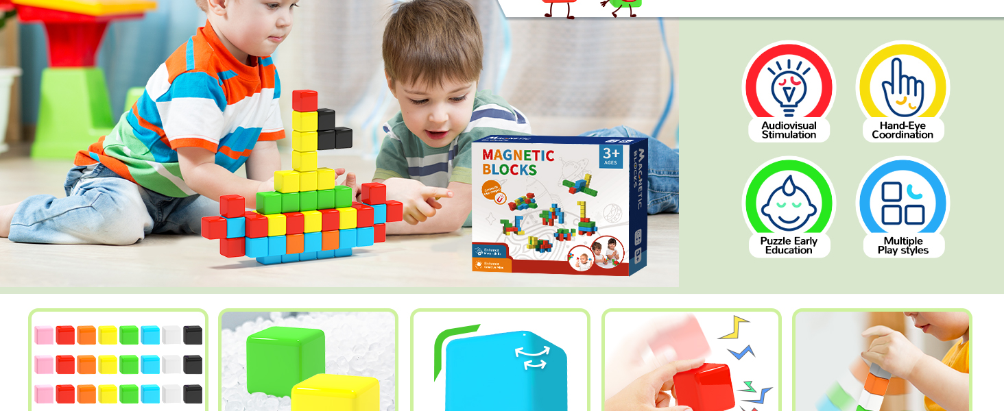 magnetic blocks for kids age 4-8