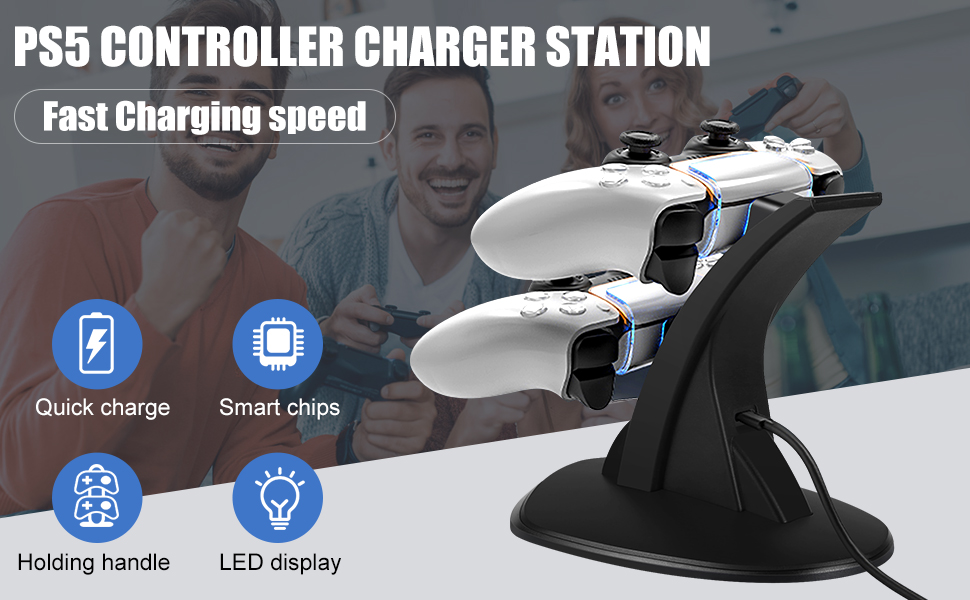 PS5 Controller Charger Station