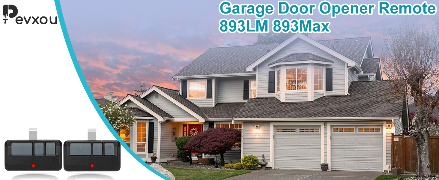 Garage Door Opener Remote 893LM 893Max