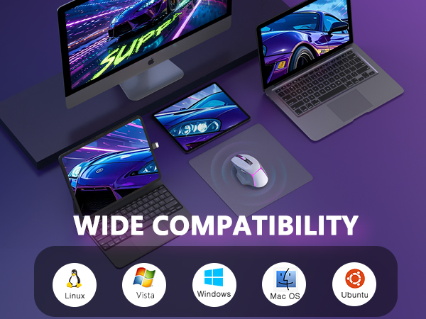 wireless gaming mouse