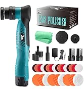 AUTIWOZ Cordless Mini Car Polisher, RO/DA Mini Polisher for Car Detailing, Waxing, Polishing, Scr...