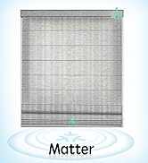 Yoolax Motorized Blinds with Remote, Matter Roller Window Shades Blackout Smart Blinds for Window...