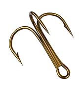 Gold Treble Hooks