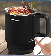 HYTRIC Travel Electric Kettle, 650ML Foldable Small Kettle, Portable Water Kettle with Dual Power...