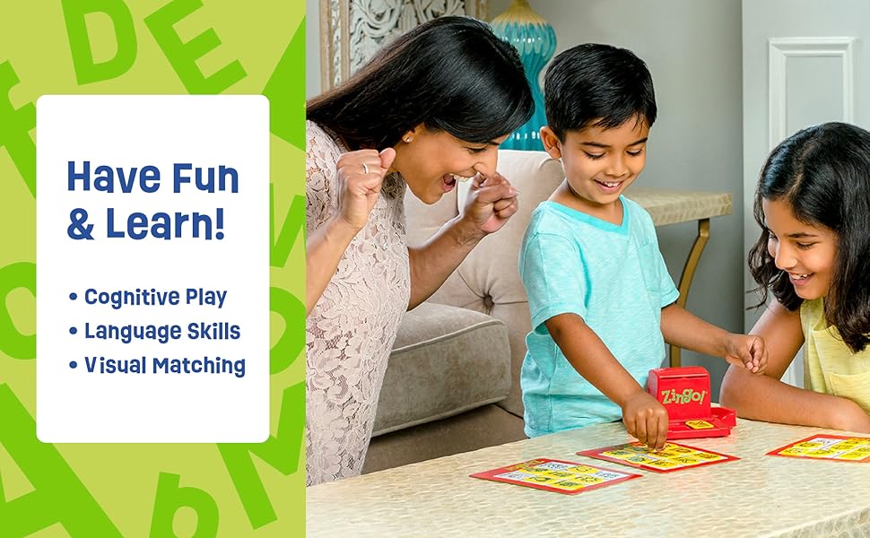 Cognitive Play, Language Skills, Visual Matching