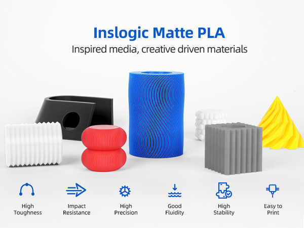 PLA matte pla filament 3d printer filament pla 1kg black