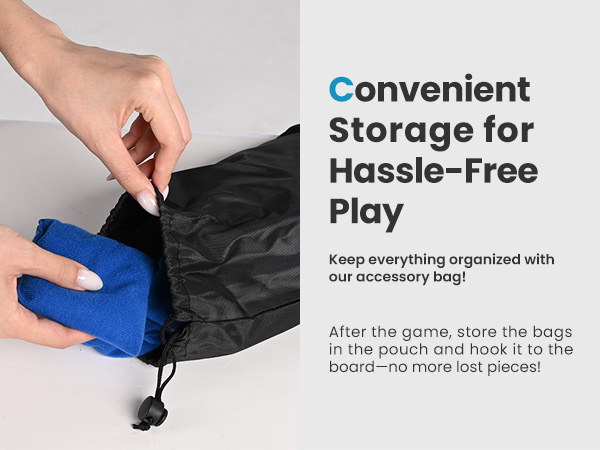 Convenient Storage for Hassle-Free Play