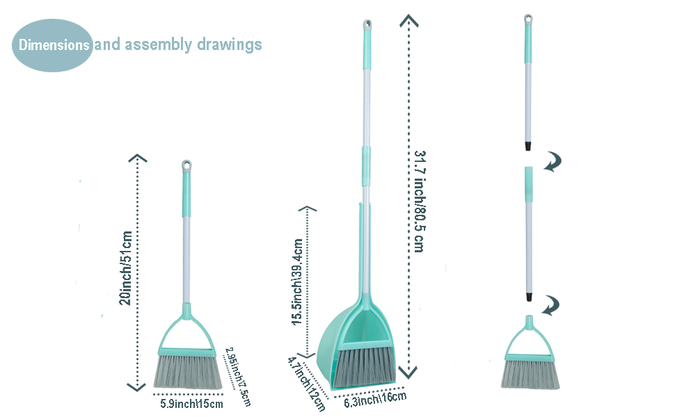 kids broom and dustpan