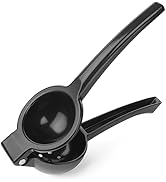 Final Touch Black Aluminum Lemon &amp; Lime Citrus Press