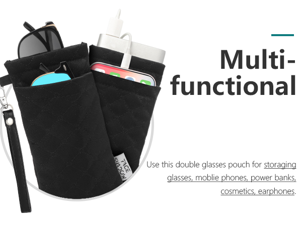 soft sunglasses case