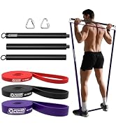 POWER GUIDANCE Resistance Bands, Set of 5 Pull Up Bands, Pull Up Assistance Bands, Exercise Bands...